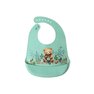 Fashion Babero silicona Oso Sage Baberos