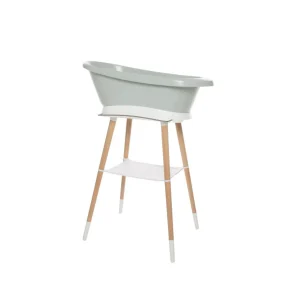 Hot Bañera Led Sense BEBEJOU patas de madera Bañeras