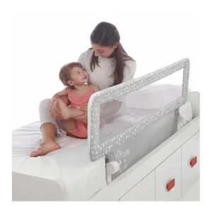 Fashion Barrera de cama abatible desmontable 140x55 cm Barreras De Cama