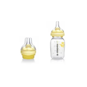 Hot Biberon 150 ml calma con tetina para leche materna Biberones