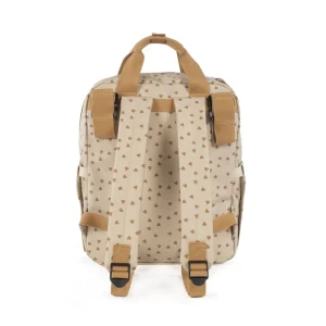 Outlet Bolsa canastilla corazones Poppy Canela Bolsos