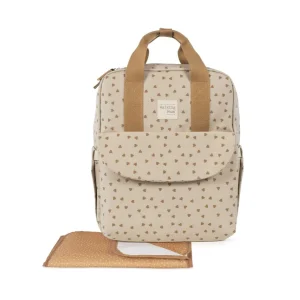 Outlet Bolsa canastilla corazones Poppy Canela Bolsos