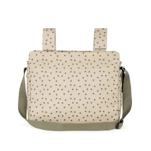 Online Bolsa canastilla corazones Poppy Musgo Bolsos
