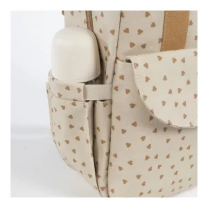 Outlet Bolsa canastilla corazones Poppy Canela Bolsos