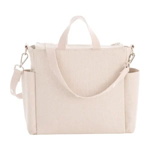 Clearance Bolso Maternal Pack Lino Beige Bolsos