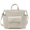 Fashion Bolso Maternal Pack Spring Crema Bolsos