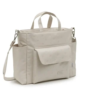 Fashion Bolso Maternal Pack Spring Crema Bolsos
