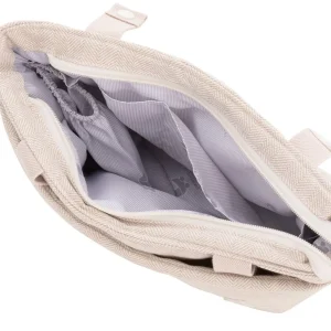 Best Bolso Organizador Lino Beige Bolsos