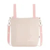 Clearance Bolso Talega Lino Rosa Bolsos