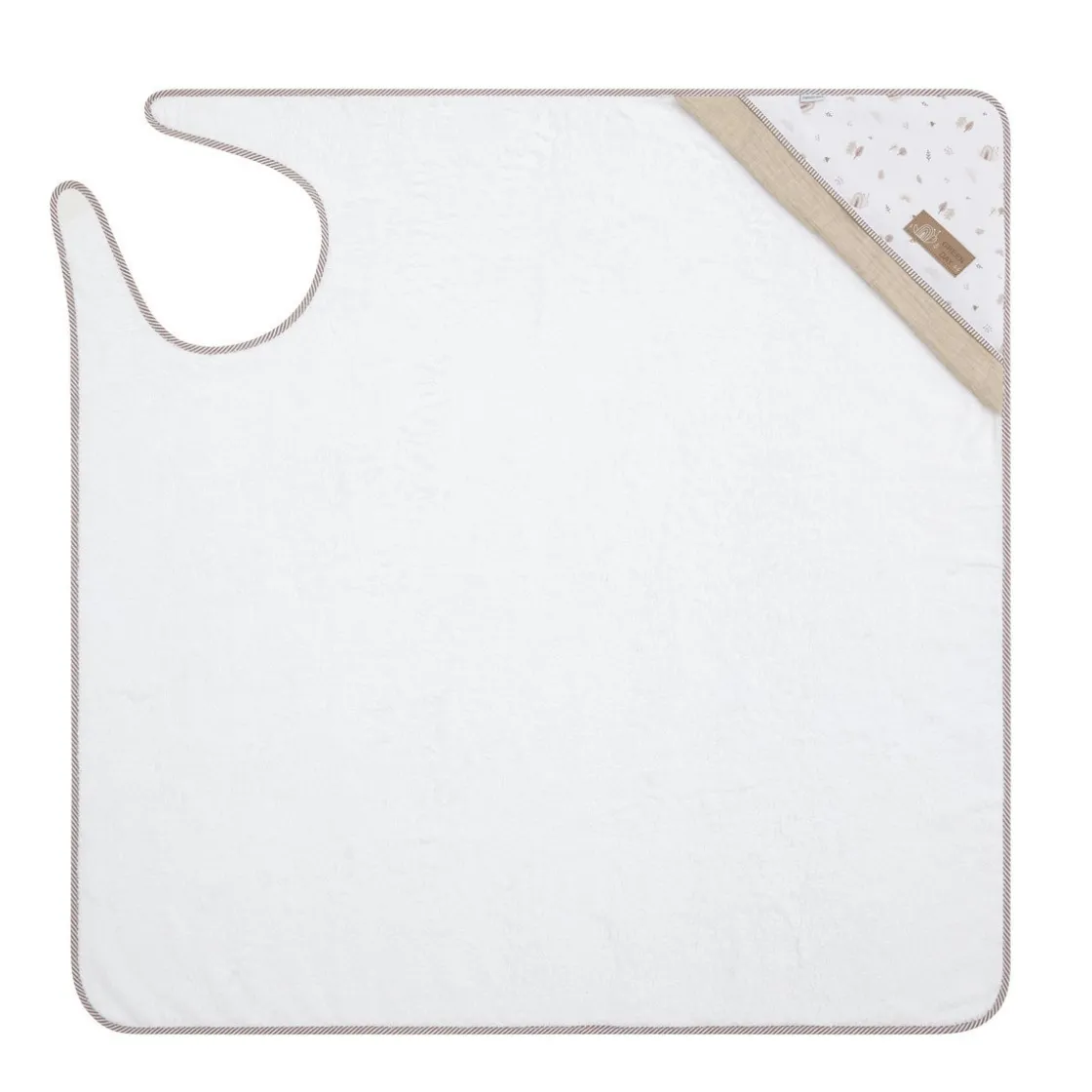 capa_de_bao_delantal_gree_1.webp Outlet Capa De Baño Delantal Greeny Beige Ropa De Baño