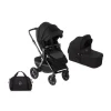 Fashion Carrito Crosslight 3 Silver Shadow + Capazo Sweet 2025 Cochecitos De Bebé