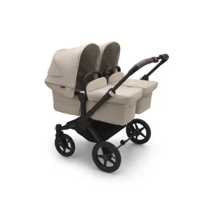 Online Coche Donkey 5 Gemelar Negro/Taupe Desierto Cochecitos De Bebé