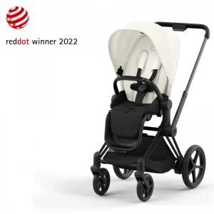 Fashion Coche ePriam chasis Matt Black Cochecitos De Bebé