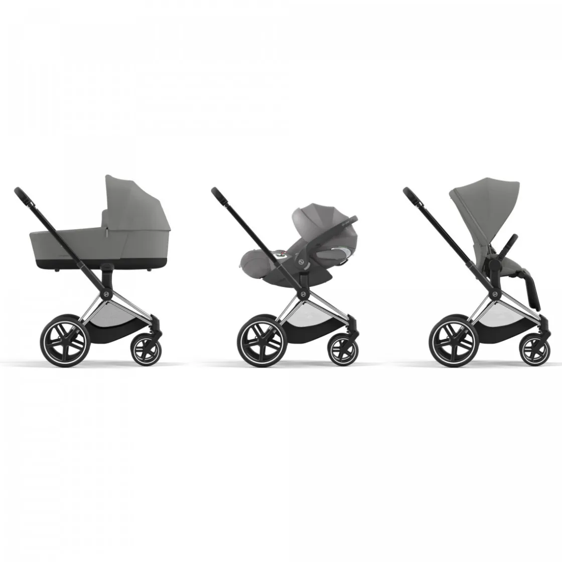coche_priam_chasis_chrome_40.webp Hot Coche Priam chasis chrome Black Cochecitos De Bebé
