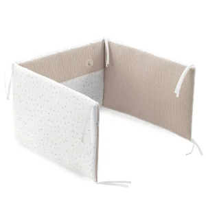 New Colcha y Protector Cuna 60 Rabbit Beige Edredón Y Protector