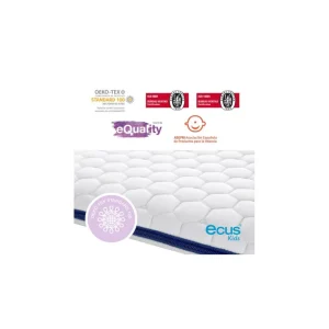 Online Colchón de capazo transpirable 72x33 cm Mimo ECUS Colchones