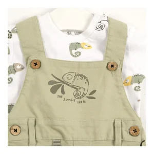 Clearance Conjunto camiseta y peto camaleon Conjuntos
