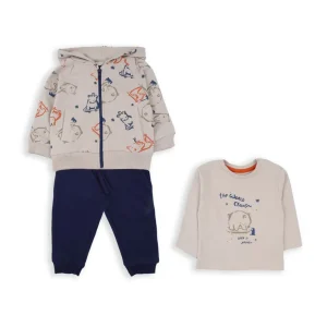 Clearance Conjunto chandal 3 piezas oso Conjuntos