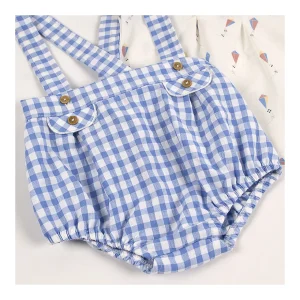 Online Conjunto niño peto cuadros Pololos Y Ranitas