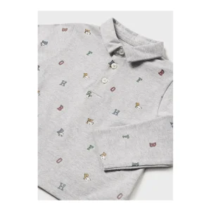 Fashion Conjunto pantalón y polo estampado Conjuntos