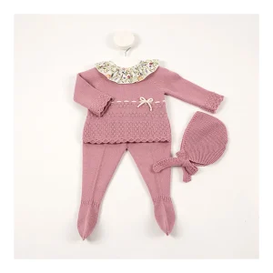 Clearance Conjunto punto con gorrito Aurora Conjuntos