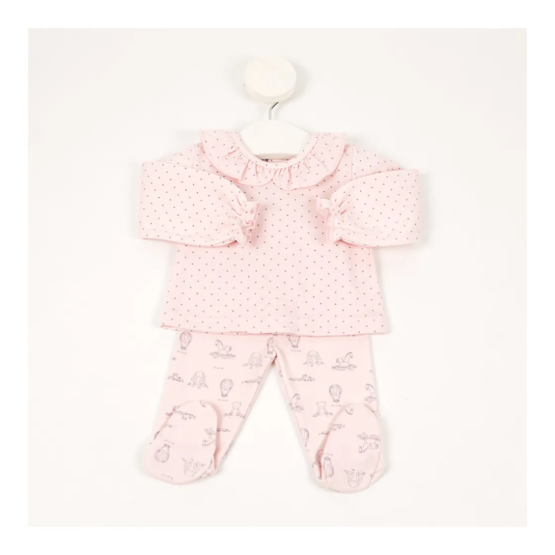 conjunto_topitos_bebe_sau_0.webp Outlet Conjunto topitos bebe Sauce BABIDU Conjuntos