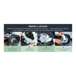 Hot Contenedor pañales Twist & Click SANGENIC Accesorios