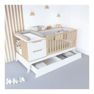 Clearance Cuna convertible Zen 70x140 cm cajones Cunas
