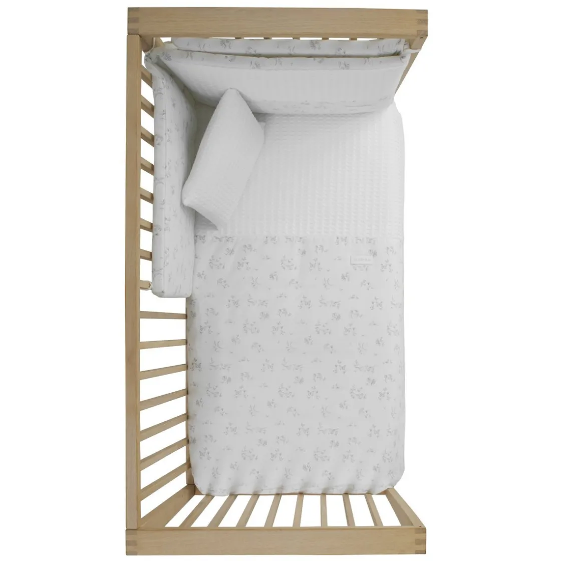 funda_nordica_y_protector_2-10.webp Outlet Funda Nordica y Protector Cuna 60 Merlo Crudo Edredón Y Protector