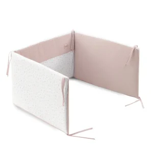 Sale Funda Nordica y Protector Cuna 60 Plumeti Rosa Edredón Y Protector
