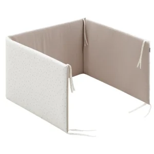 Fashion Funda Nordica y Protector Cuna 60 Magia Beige Edredón Y Protector