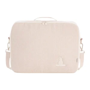 Hot Maleta Clinica Lino Beige Bolsos