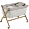 Discount Minicuna Tijera Madera Abete Beige/Natural 55X87X74 Cm Minicunas