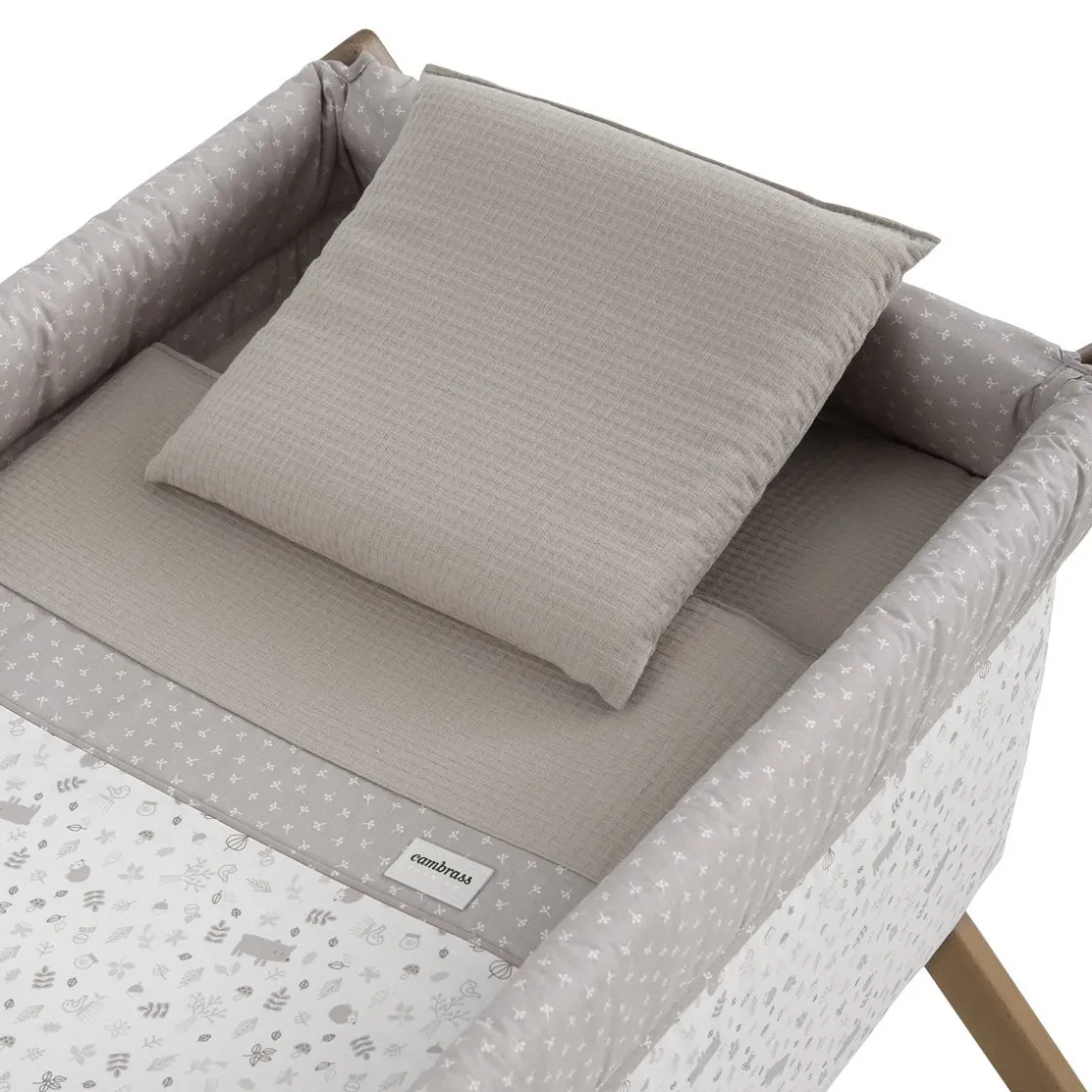 minicuna_tijera_madera_ab_1-1.webp Discount Minicuna Tijera Madera Abete Beige/Natural 55X87X74 Cm Minicunas