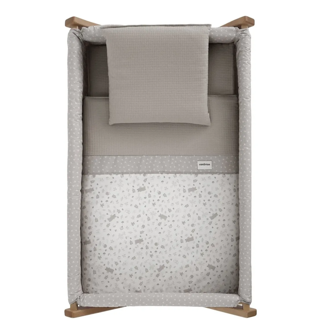 minicuna_tijera_madera_ab_2-1.webp Discount Minicuna Tijera Madera Abete Beige/Natural 55X87X74 Cm Minicunas