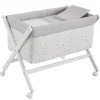 Online Minicuna Tijera Madera Ardi Gris/Bco 55X87X74 Cm Minicunas
