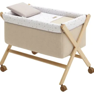 New Minicuna Tijera Madera Greeny Beige/Natural Minicunas