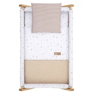 New Minicuna Tijera Madera Greeny Beige/Natural Minicunas
