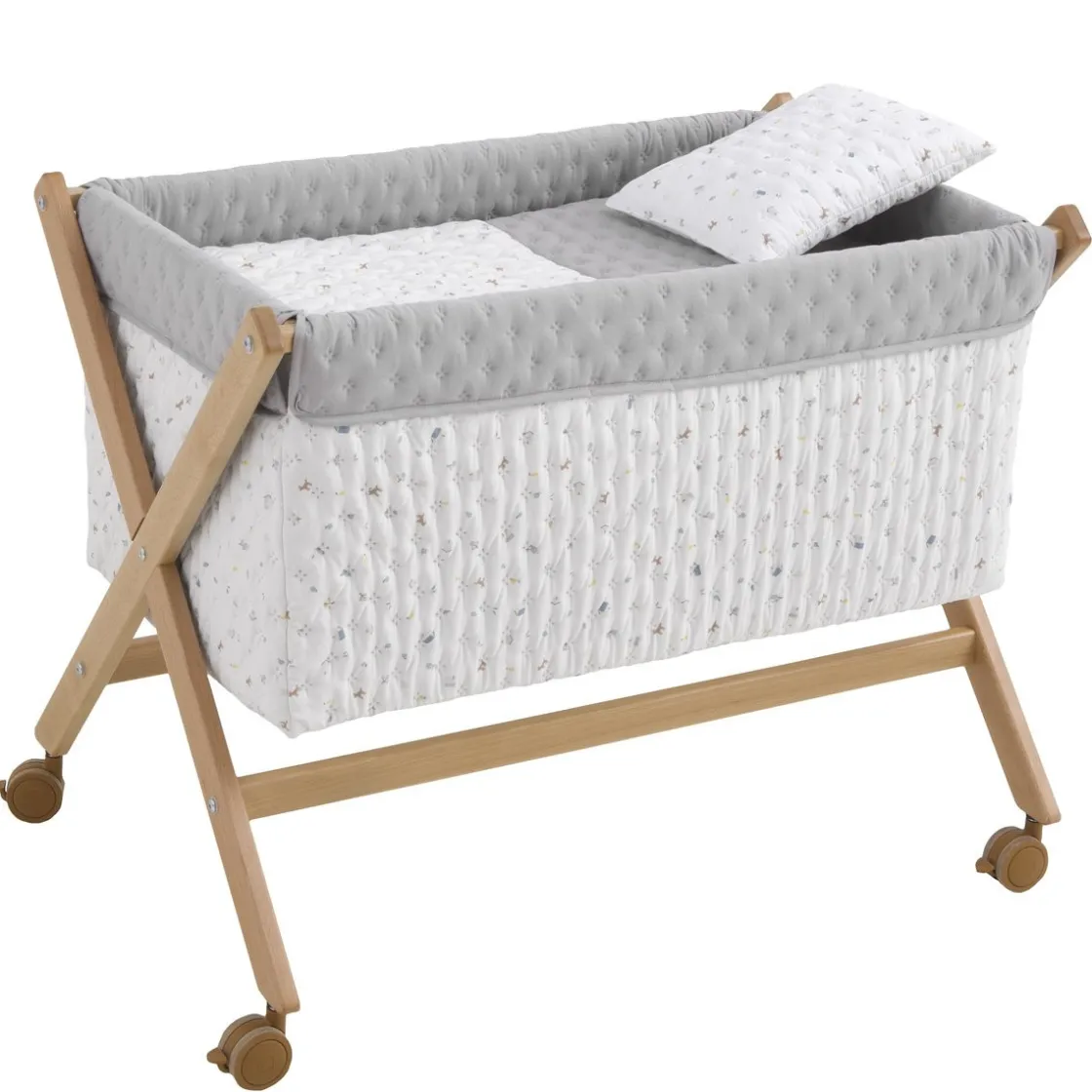 minicuna_tijera_madera_ho_0-3.webp Discount Minicuna Tijera Madera House Azul/Natural Minicunas