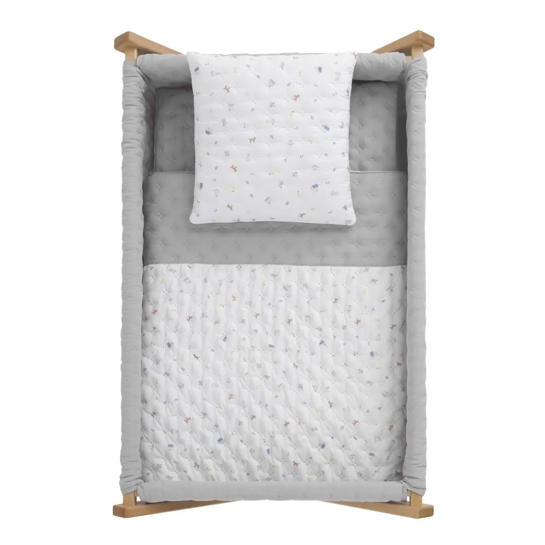 minicuna_tijera_madera_ho_2-3.webp Discount Minicuna Tijera Madera House Azul/Natural Minicunas