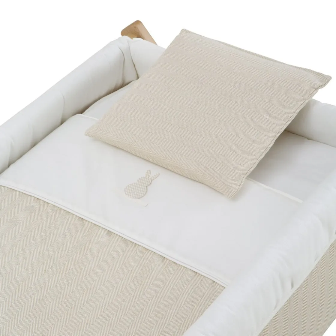 minicuna_tijera_madera_li_1-4.webp Sale Minicuna Tijera Madera Lino Beige/Natural Minicunas