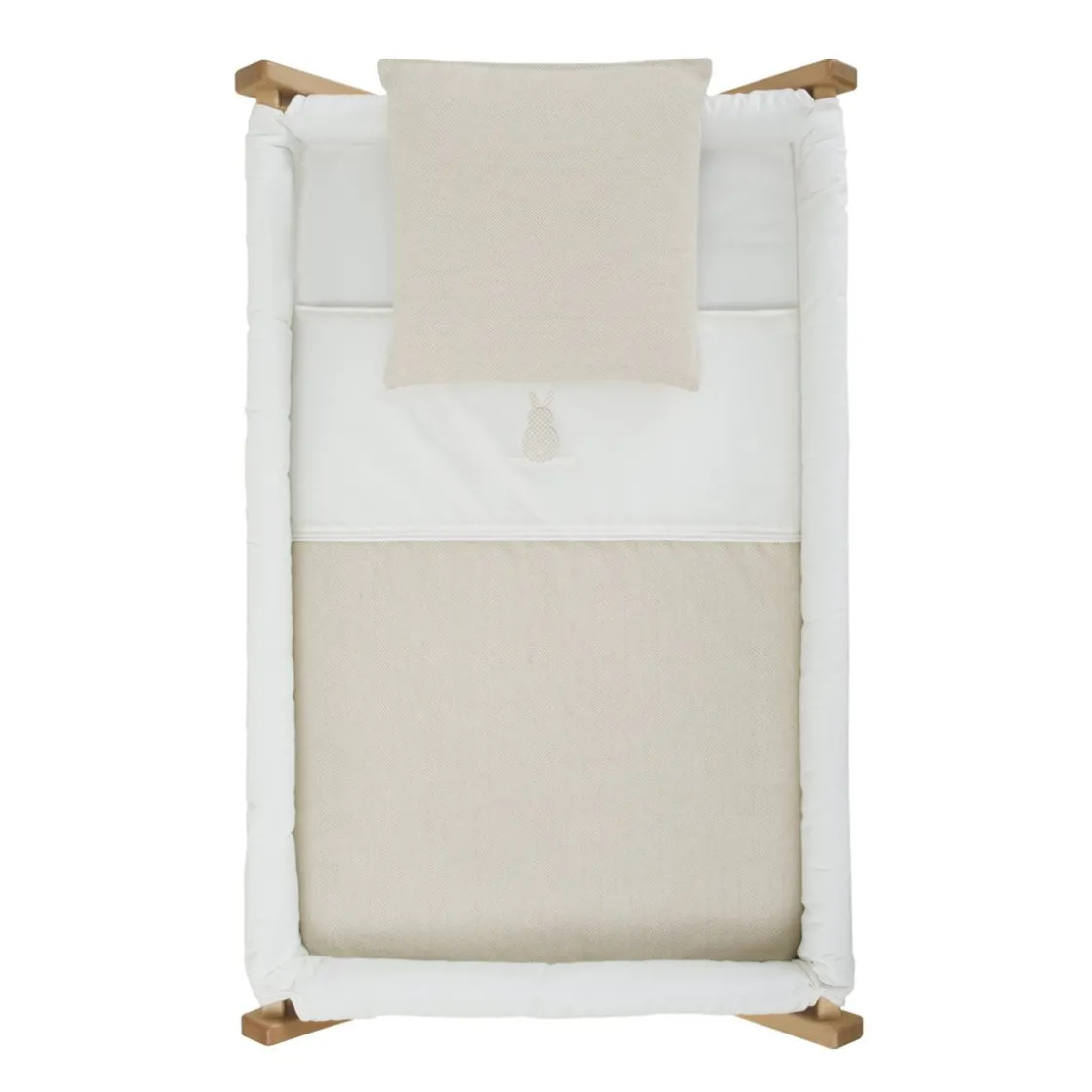 minicuna_tijera_madera_li_2-4.webp Sale Minicuna Tijera Madera Lino Beige/Natural Minicunas