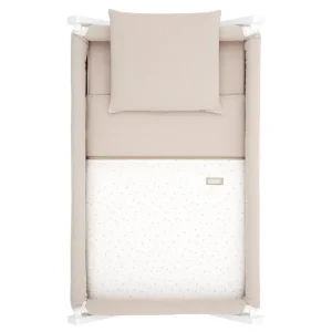 Fashion Minicuna Tijera Madera Magia Beige/Bco Minicunas