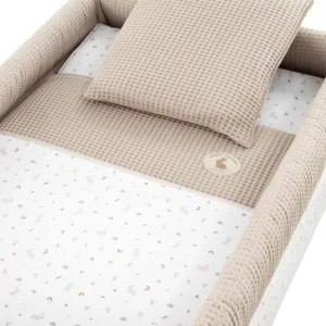 Outlet Minicuna Tijera Madera Rabbit Beige/Bco Minicunas