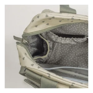 New Mochila corazones Poppy Musgo Bolsos