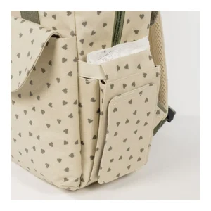 New Mochila corazones Poppy Musgo Bolsos