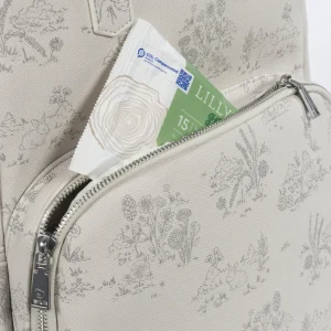 Discount Mochila Toile de Jouy Cream Bolsos
