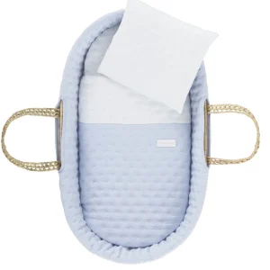 Outlet Moises De Palma Acolchado Une Soft Celeste Minicunas