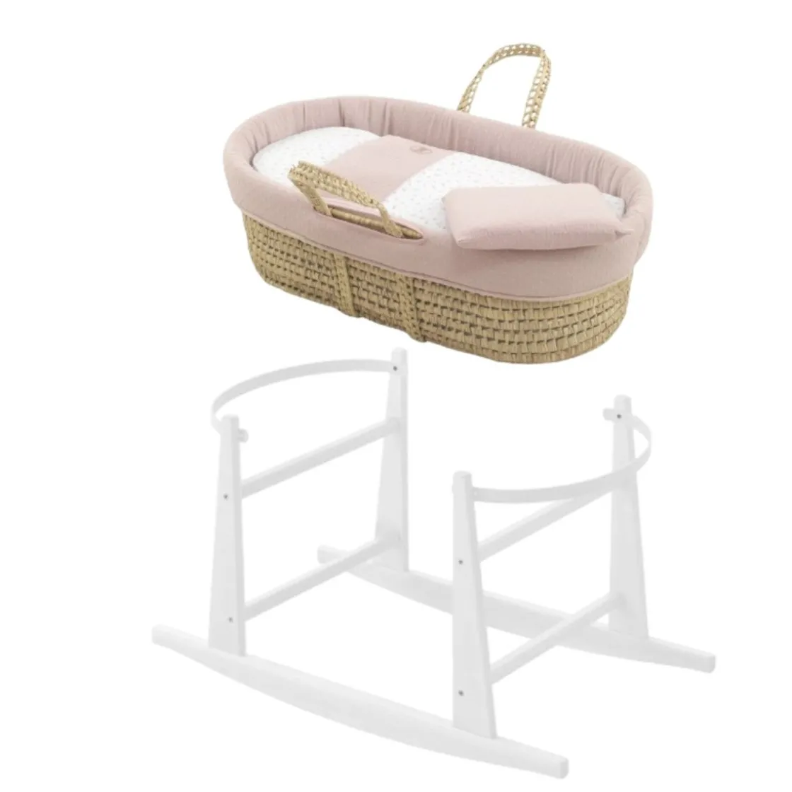 moises_palma_acolchpata_m_0-3.webp Clearance Moises Palma Acolch+Pata M.Bco Plumeti Rosa/Bco Minicunas