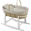 Outlet Moises Palma Acolch+Pata M.Bco Lino Beige/Bco Minicunas